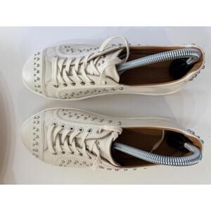 Brighton Janis Studded Leather Sneakers Shoes Size 11M Excellent